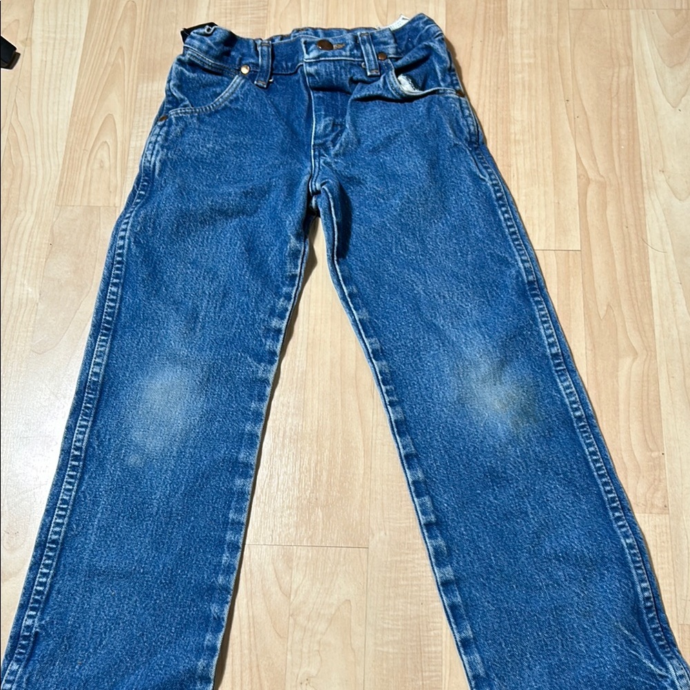 Boy Wrangler Blue Jeans
